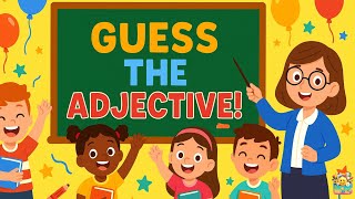 Guess the Adjective | Fun Grammar Quiz for Kids gameplay video by elstjac, 6:24 duration