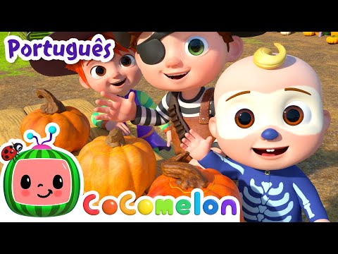 Capa de Abóboras São Demais! | COCOMELON HALLOWEEN! | Músicas Infantis e Desenhos Animados para Crianças
