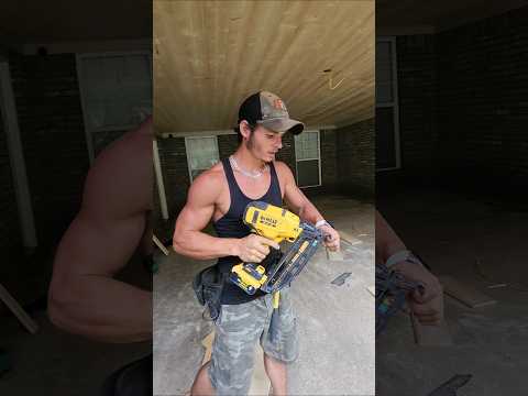 why I like DeWalt nailer 😉