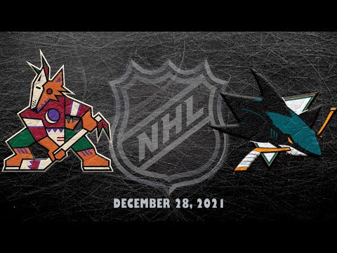 NHL Coyotes vs Sharks | Dec.28, 2021