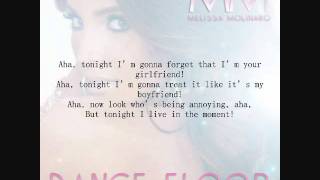 Melissa Molinaro dance floor with lyrics