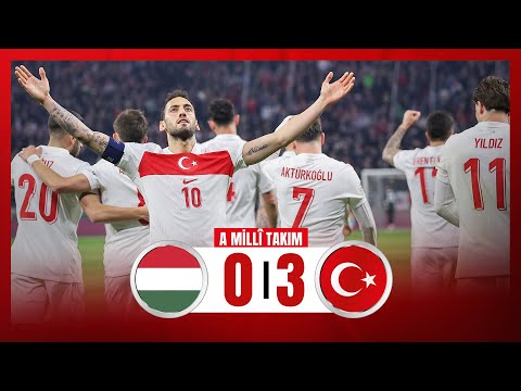 Maç Özeti | Macaristan 0-3 Türkiye | UEFA Uluslar Ligi Play Off | İkinci Maç