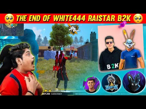 BAN WHITE444 RAISTAR B2K NEW AUTO HEADSHOT PLAYER SANKI444 BORN IN FREE FIRE GYANGAMING OP REACTION