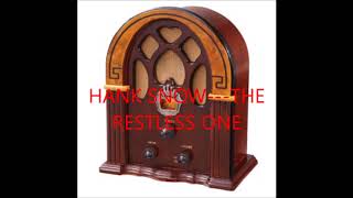HANK SNOW   THE RESTLESS ONE