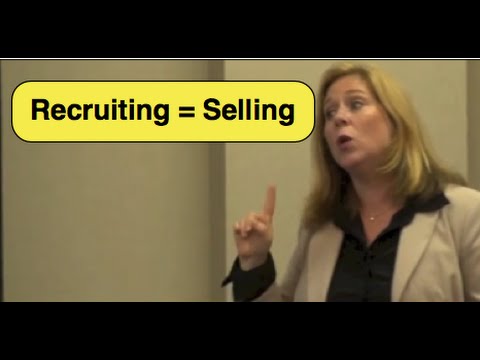 Recruiting = Selling - Learn it in 4-Steps | Human Resources Training Video