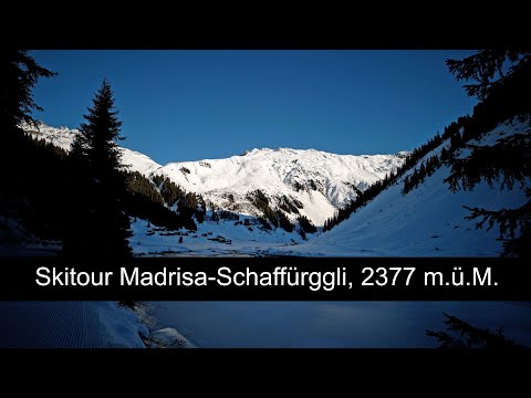 Ein weiterer Tag im Skitouren Paradies in der menschenleeren Madrisa