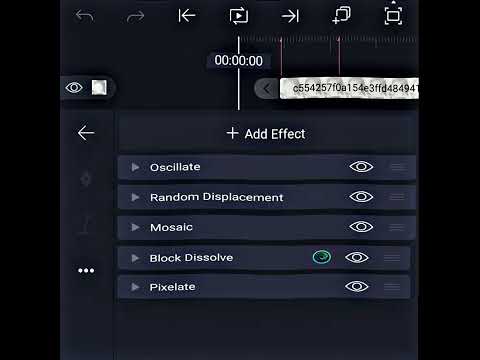 Glitch #ailight motion edit XML preset
