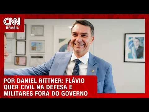 Flávio acena a militares, quer civil na Defesa e generais longe do Planalto | BASTIDORES CNN