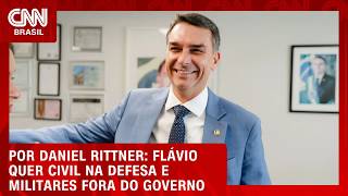Vídeo: Flávio acena a militares, quer civil na Defesa e generais longe do Planalto | BASTIDORES CNN