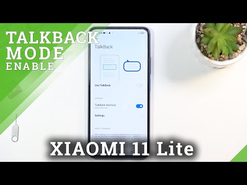 How to Activate Talkback on XIAOMI 11 Lite - Turn On Talkback