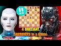 Stockfish 18 BRILLIANTLY SACRIFICED His 4 Pieces Against The Top Chess Engine Ethereal Chess Game