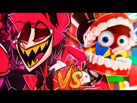 Alastor VS Caine ll Friki Rap Random Battles ll Khai ft. Kapo