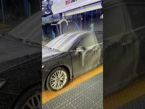 Automatic car wash machine #carwashing #detailing #carcleaning #carwashmachine