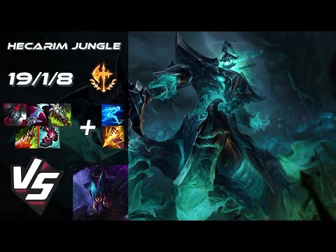 JUNGLE Hecarim vs Rek'Sai - NA Grandmaster Patch 25.S1.8