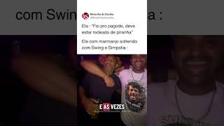 Sofrendo no show do Swing e Simpatia #shorts