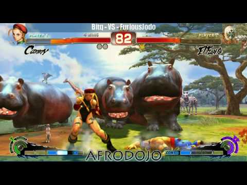 SSF4 - AFRODOJO 7/15/2010 - FuriousJodo(Fuerte) vs bitq(Cammy)