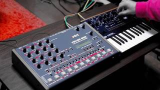 Video thumbnail for JoMoX XBase 888 + KORG monologue by Freaky Tweaky