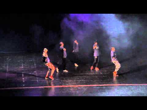 Тя-но-ю 2012: танец B1A4 - Intro + Beautiful Target (B1A4)