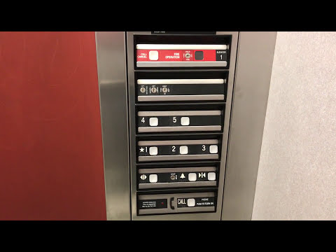 2002 Thyssenkrupp Oildraulic SVL 35 Hydraulic elevator at Montgomery County Admin. Parking Garage