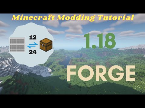 TurtyWurty - 1.18 Minecraft Forge Modding Tutorial - Syncing using a container
