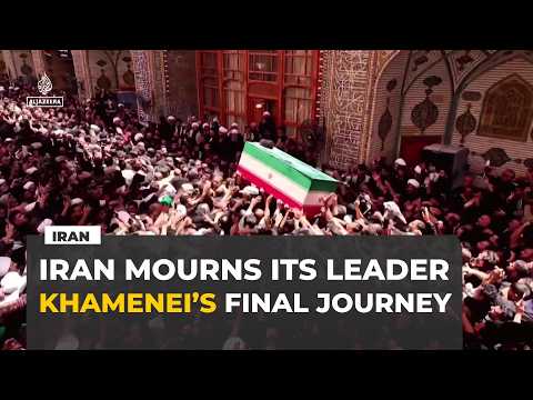 Ali Khamenei funeral: Iran bids farewell to longtime supreme leader
