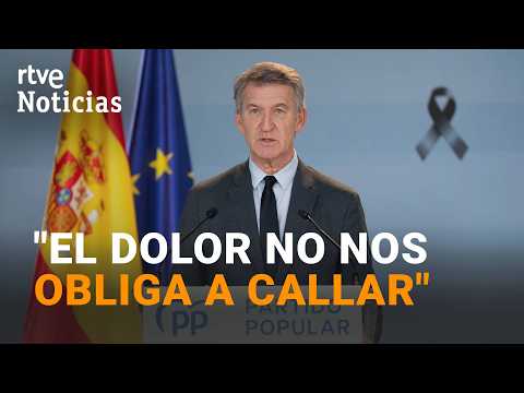 Choque de trenes en Urda | Feijóo reclama información sobre las infraestructuras | RTVE Noticias
