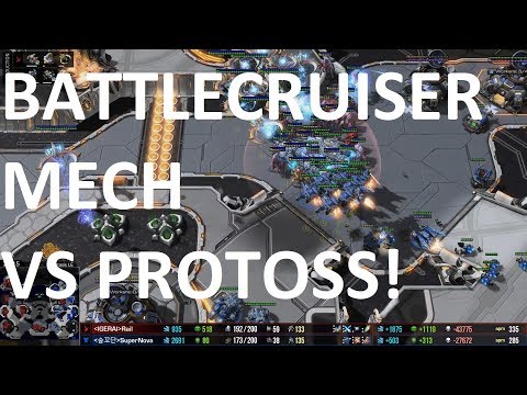 Starcraft 2 - MECH VS PROTOSS! - TvP - SuperNova vs Rail on Stasis
