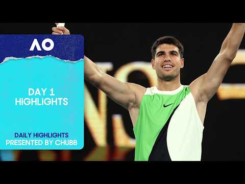 Day 1 Highlights | Presented by Chubb | Australian Open 2026