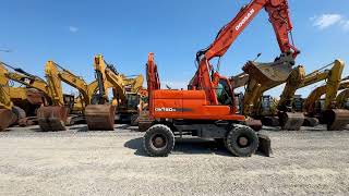 Myytävät Doosan DX160W pyöräalustainen kaivinkone - Kuva 4 | Machineryline FI Doosan DX160W pyöräalustainen kaivinkone | Kuva 4 - Machineryline
