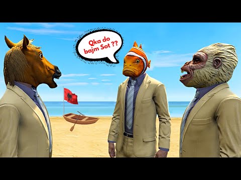 GTA 5 SHQIP - Shokët e Trent me Maska !! - SHQIPGaming
