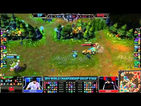 Dark Passage vs Ahq e Sports Club Highlights Group A   DP vs AHQ LoL S4 World Championship 2014 D1G3