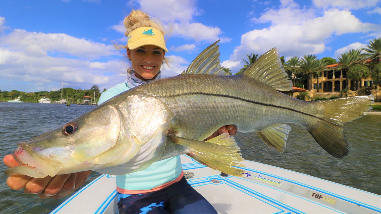 Is Darcie the BEST fisherman in the whole world? (debate) Snook catch & cook