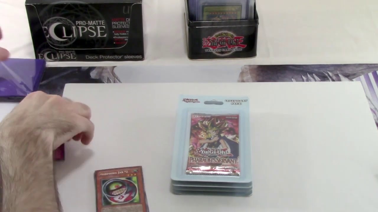 TC Cards opens Yugioh Legendary Pack Pharaoh's Servant 9 Packs