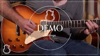 Video thumbnail for Collings City Limits, Iced Tea Sunburst Aged Finish | Carl Miner by Carter Vintage Backstage