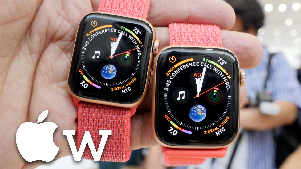 Apple Watch Series 4 Hands On - YouTube