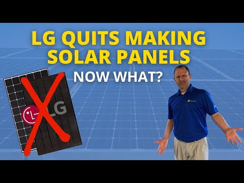Part of a video titled LG Abruptly Stops Manufacturing Solar Panels. What does this mean ...