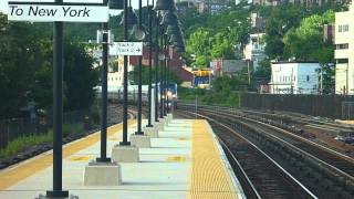 preview picture of video 'Amtrak Metro North action @ Yonkers'