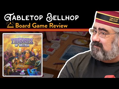Thrones of Valeria Review, a Trick-Taking Card Game in the Valeria Universe, Great for Euchre Fans