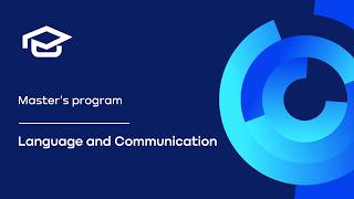 Master’s Program at NUST MISIS | Language and Communication