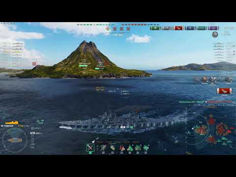 Minotaur British Cruiser | Kraken, 187k Dmg | World of Warships Replay
