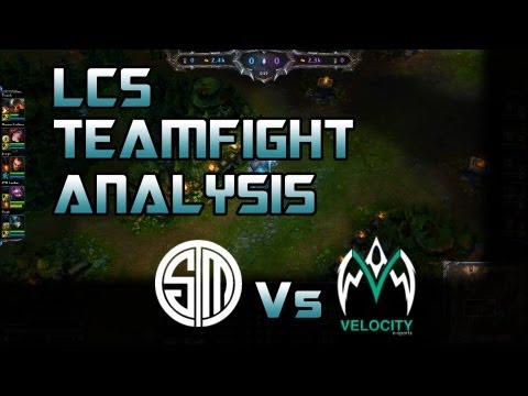 LCS Teamfight Analysis : TSM vs VES | How to Deal with Split Pushing