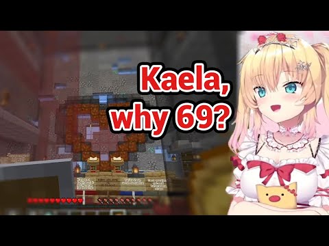 Shocking Reaction: Haachama's Mind Blown by Kaela's Minecraft Temple