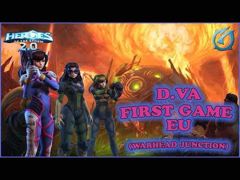 Grubby | Heroes of the Storm 2.0 - D.Va - First Game EU - Warhead Junction