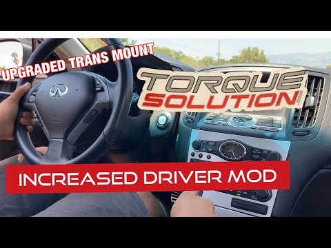 G37s TRANSMISSION MOUNT (shift faster)
