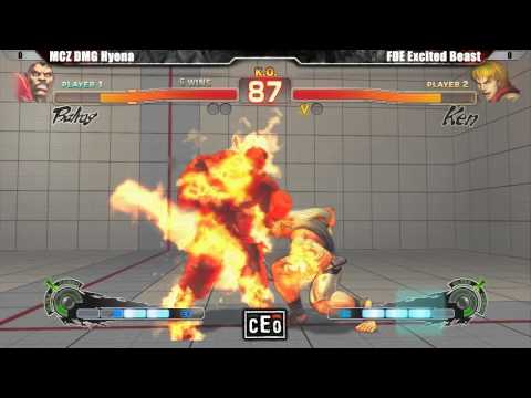 SSF4 AE2012 MCZ DMG Hyena vs FDE Excited Beast - CEO 2012 Tournament
