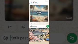 Download lagu lukisan pantai Bali bergaya ukiyo e khas Jepang#shorts.. mp3