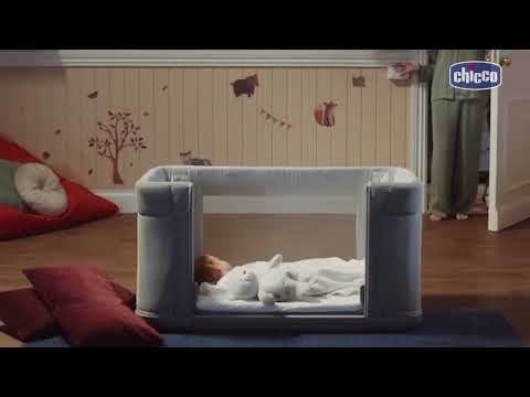 Chicco Next2Me Air Side Sleeping Crib Titanium 