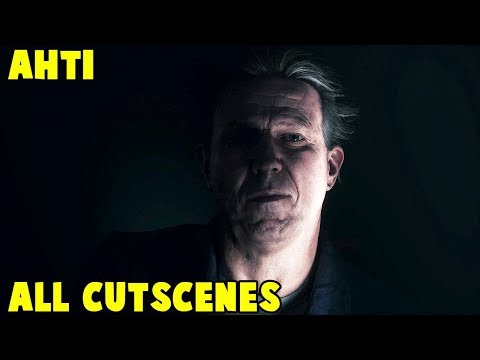 Control - Ahti The Janitor All Cutscenes
