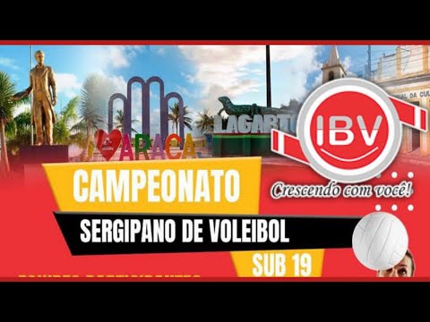 CAMPEONATO SERGIPANO DE VOLEIBOL FEMININO  IBV  X  VINI VOLEI