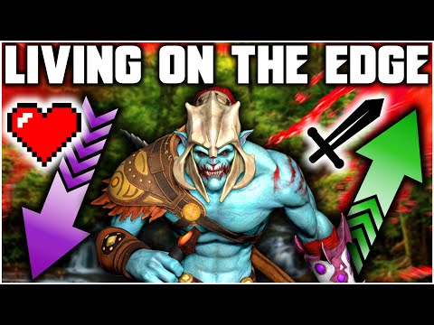 GRUBBY Learns that HUSKAR Is The TRUE Meaning Of LIVING ON THE EDGE! - Dota 2 - A to Z